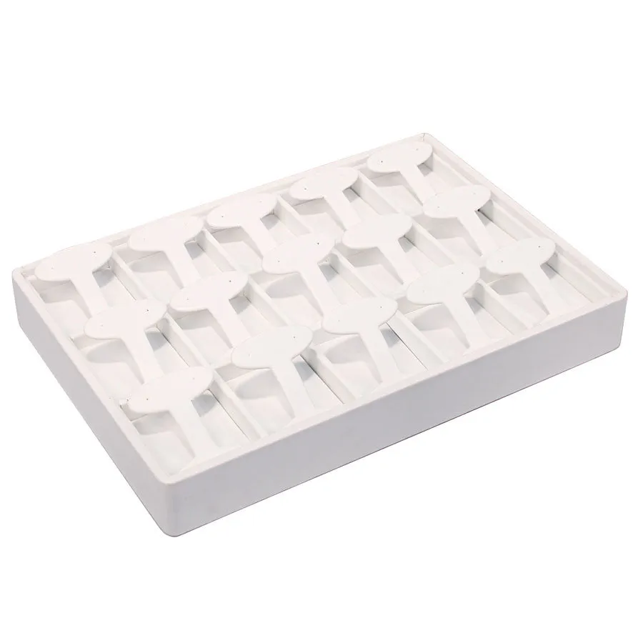 15-Pair Hoop Earring Stackable Trays, 12.5" L x 8.75" W