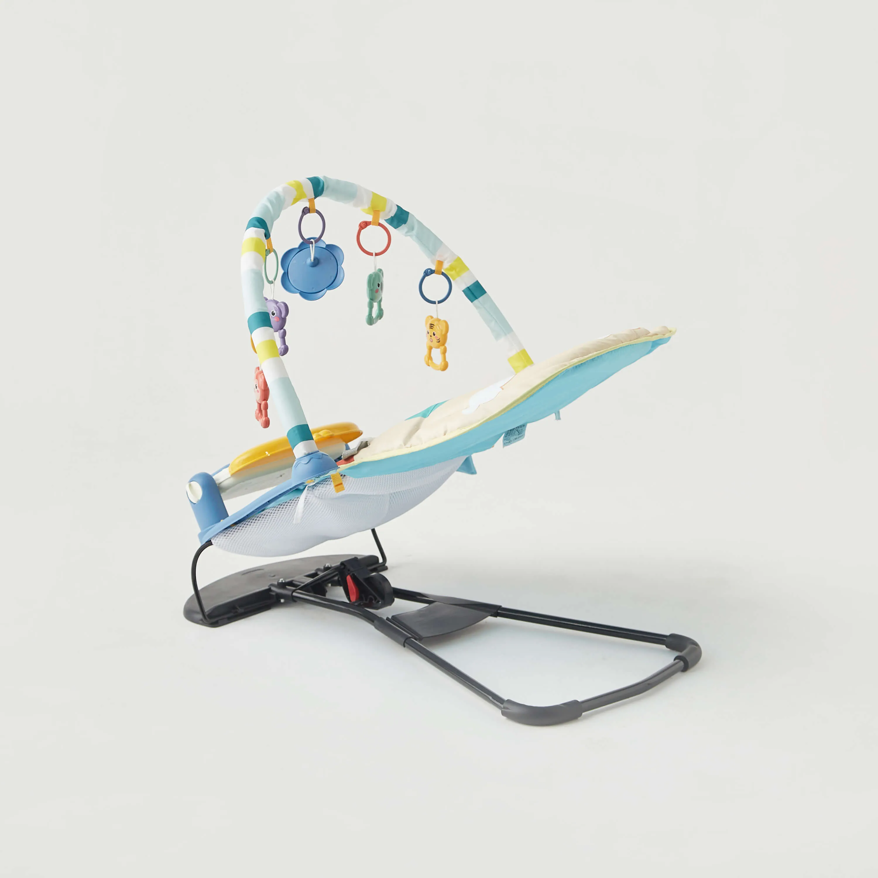 2 IN 1 MULTI-FUNCTION ROCKING CHAIR SAFETY PLAY PIANO GYM