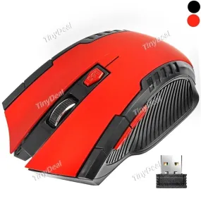 2.4GHz Portable Wireless Optical Gaming Mouse DPI Adjustable for PC Laptop Computer