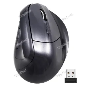 2.4GHz Wireless Optical Vertical Gaming Mouse Adjustable DPI Rechargeable Gamer Mice Ergonomic Design for PC Computer Laptops