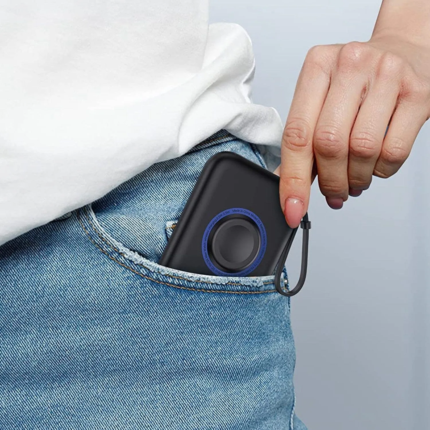 3-in-1 Wireless Charger Portable Magnetic Power Bank