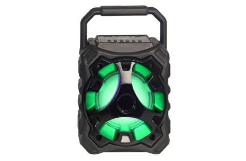 500 Watts Powered Portable Multimedia Speaker with USB/SD and FM Radio