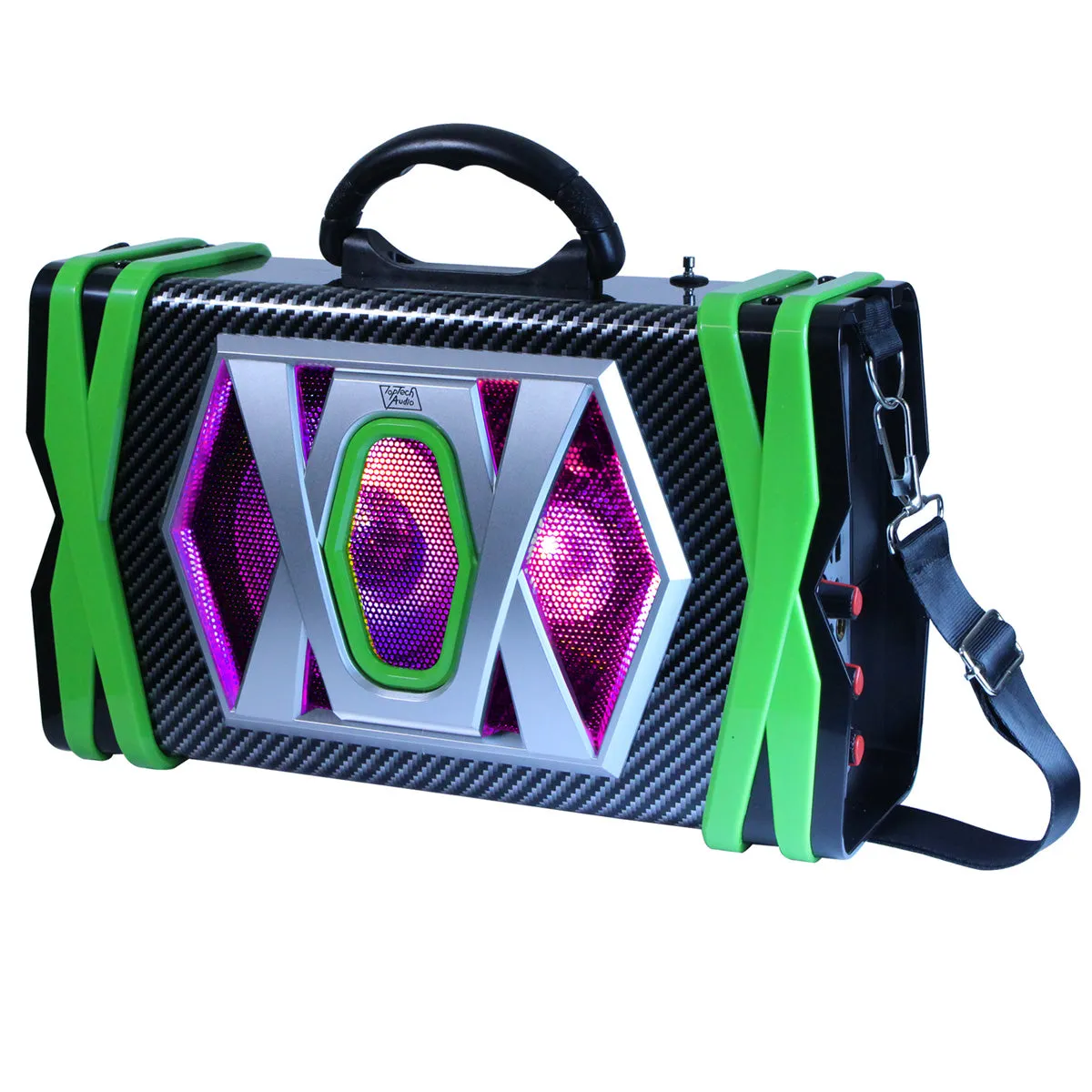 600 Watts Fully Powered Portable Multimedia Speaker with USB/SD & FM Radio