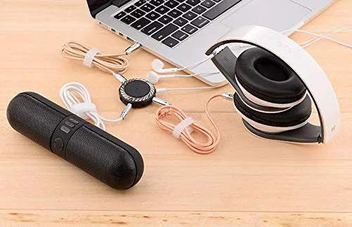 9 Way 3.5mm Stereo Audio Splitter Adapter Headset Headphone Earphone Hub with 20cm Aux Cable
