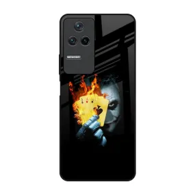 AAA Joker Glass Case for Poco F4 5G