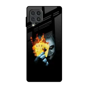 AAA Joker Glass Case for Samsung Galaxy F62