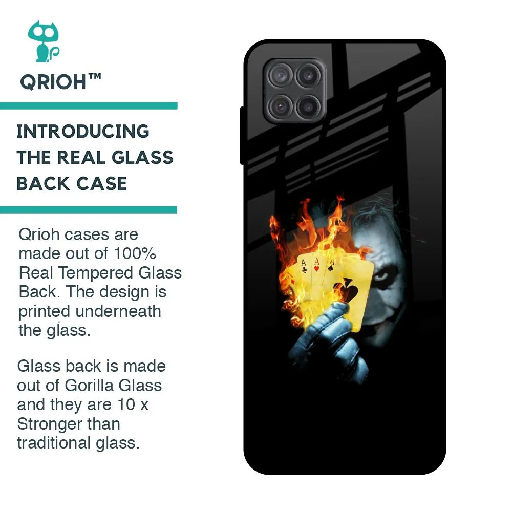 AAA Joker Glass Case for Samsung Galaxy M12