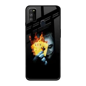AAA Joker Glass Case for Samsung Galaxy M30s