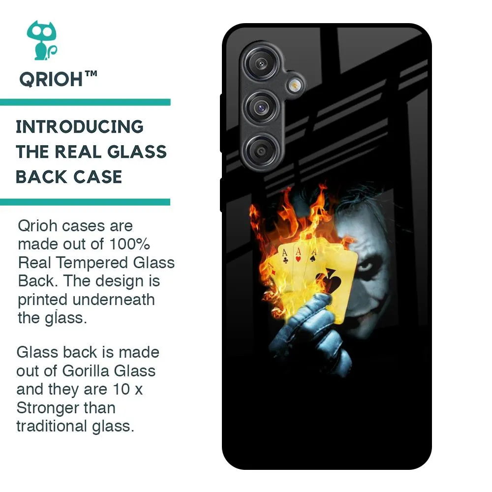 AAA Joker Glass Case for Samsung Galaxy M55 5G
