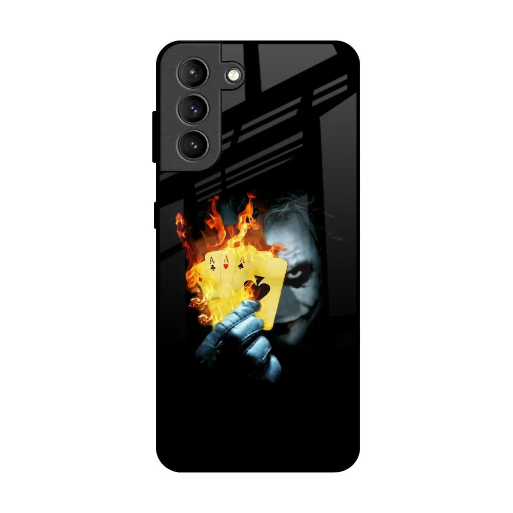 AAA Joker Glass Case for Samsung Galaxy S21 Plus