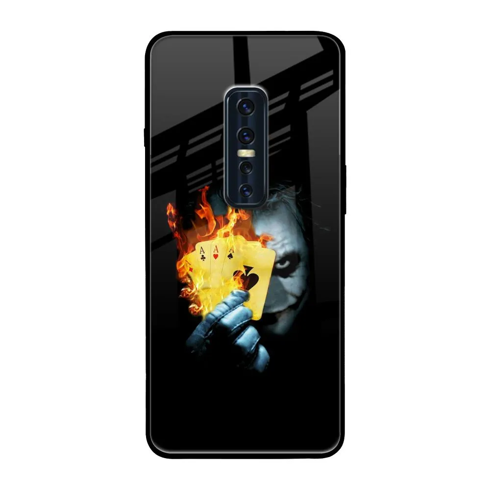 AAA Joker Glass Case for Vivo V17 Pro