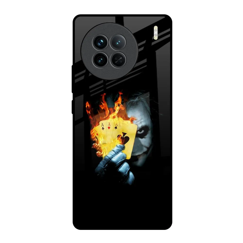 AAA Joker Glass Case for Vivo X90 5G