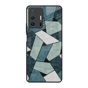 Abstact Tiles Glass Case for Mi 11T Pro 5G