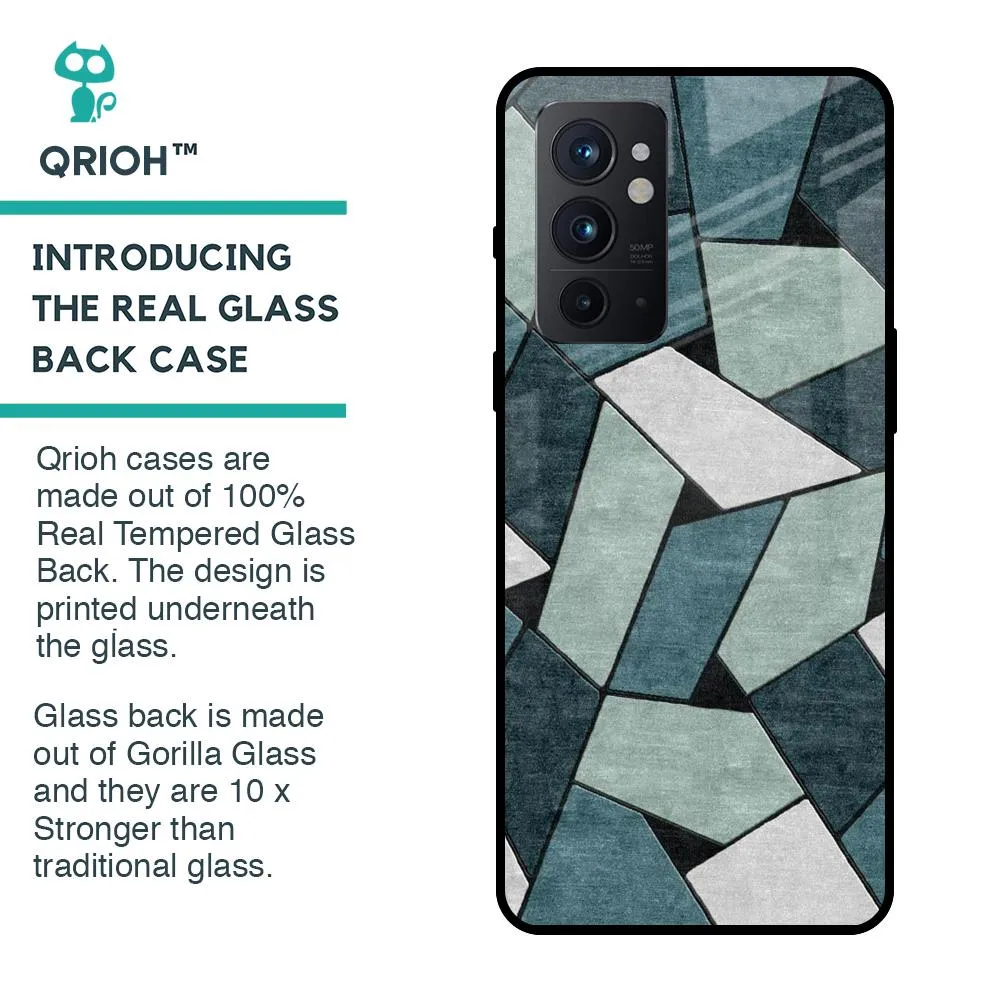 Abstact Tiles Glass Case for OnePlus 9RT
