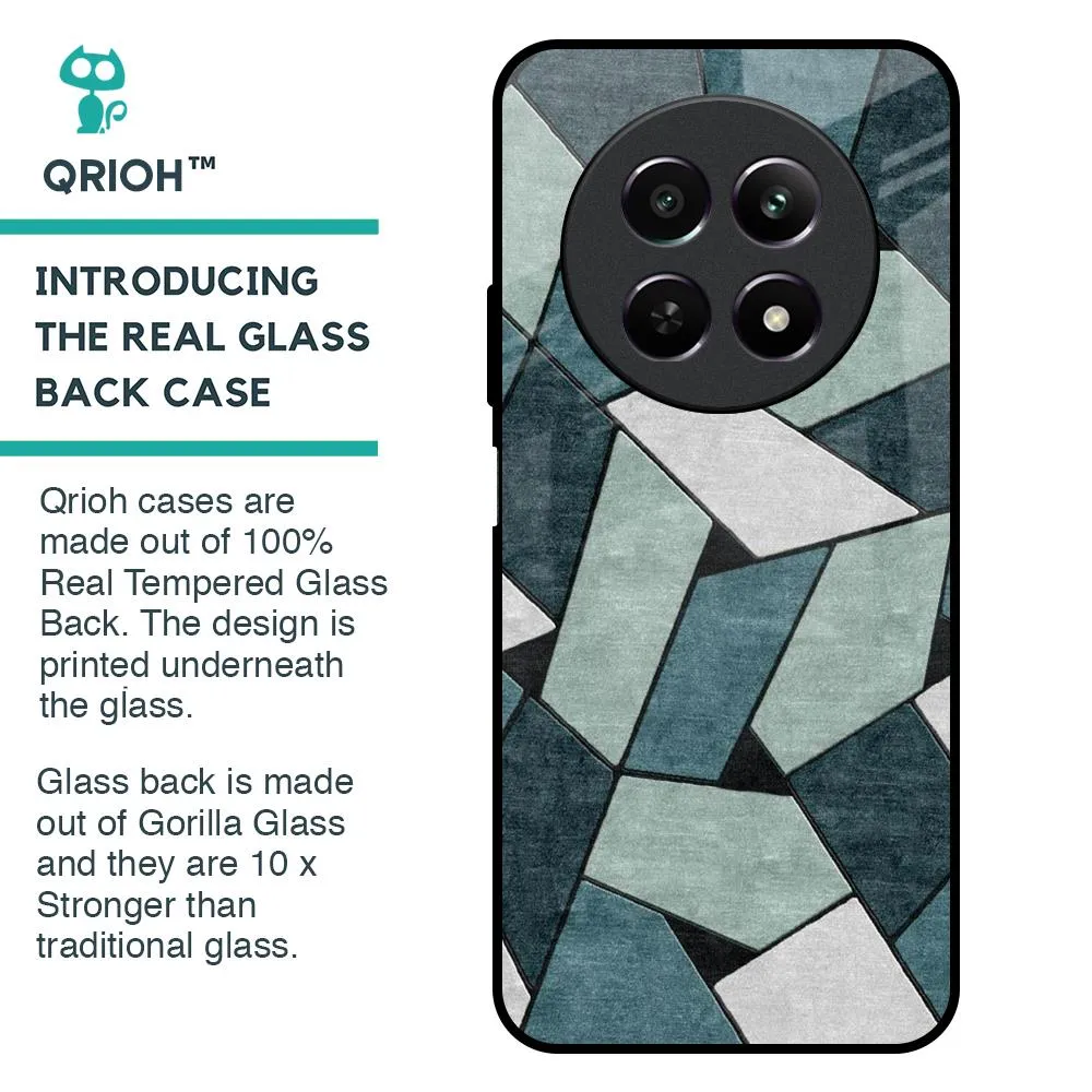 Abstact Tiles Glass Case for Realme 12 5G