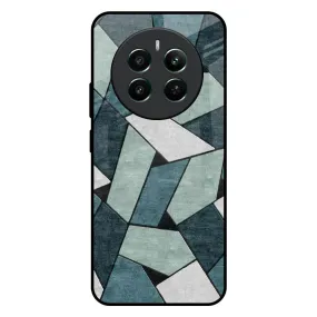 Abstact Tiles Glass Case for Realme 12 Plus 5G