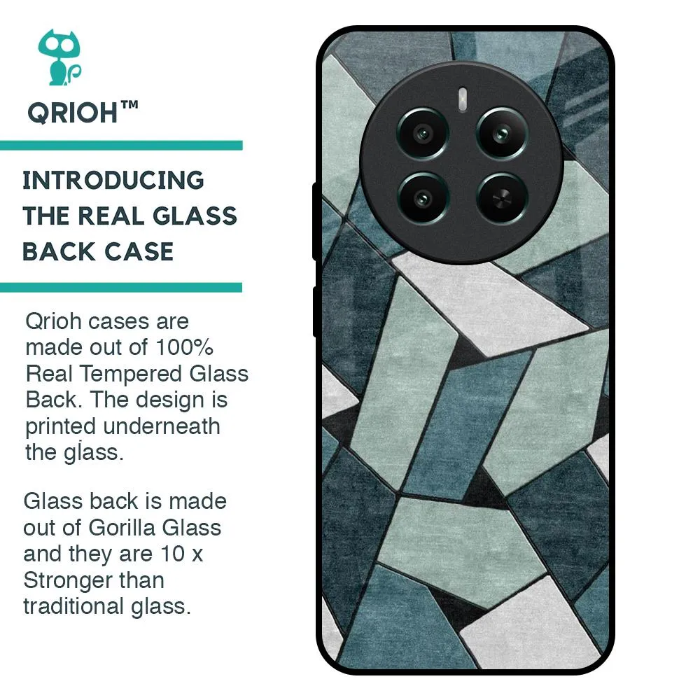 Abstact Tiles Glass Case for Realme 12 Plus 5G