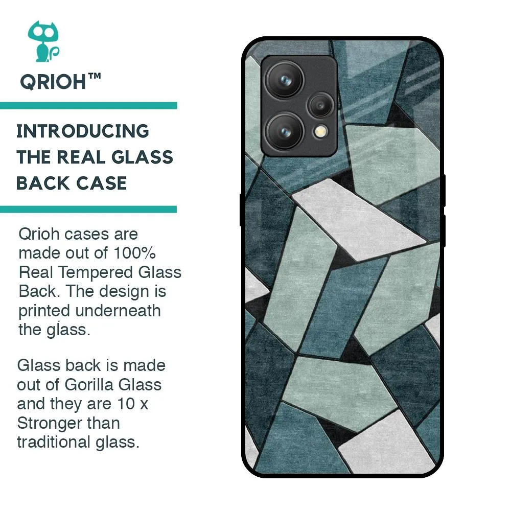Abstact Tiles Glass Case for Realme 9