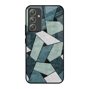 Abstact Tiles Glass Case for Samsung Galaxy A54 5G