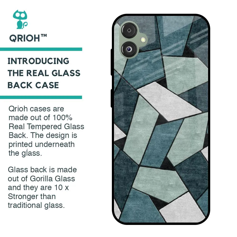 Abstact Tiles Glass Case for Samsung Galaxy F14 5G