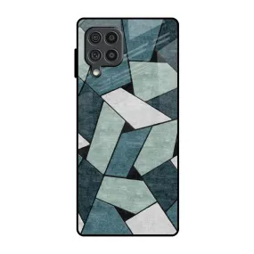 Abstact Tiles Glass Case for Samsung Galaxy F62
