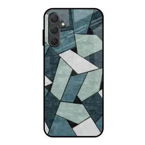 Abstact Tiles Glass Case for Samsung Galaxy M14 5G