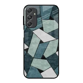 Abstact Tiles Glass Case for Samsung Galaxy M34 5G