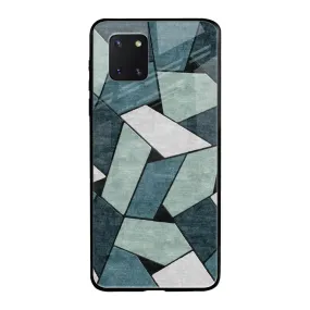 Abstact Tiles Glass Case for Samsung Galaxy Note 10 lite
