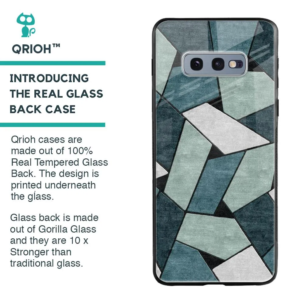 Abstact Tiles Glass Case for Samsung Galaxy S10E