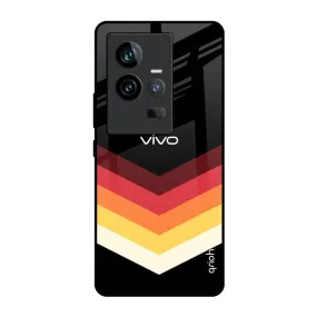 Abstract Arrow Pattern Glass Case For iQOO 11
