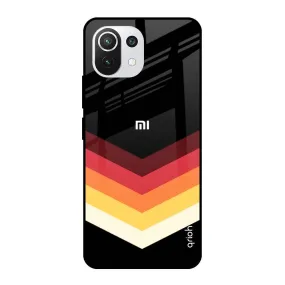 Abstract Arrow Pattern Glass Case For Mi 11 Lite NE 5G