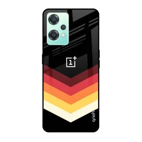 Abstract Arrow Pattern Glass Case For OnePlus Nord CE 2 Lite 5G