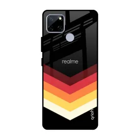 Abstract Arrow Pattern Glass Case For Realme C12