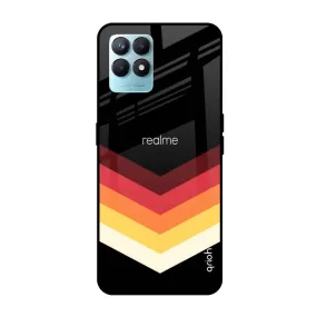 Abstract Arrow Pattern Glass Case For Realme Narzo 50