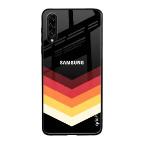 Abstract Arrow Pattern Glass Case For Samsung Galaxy A30s