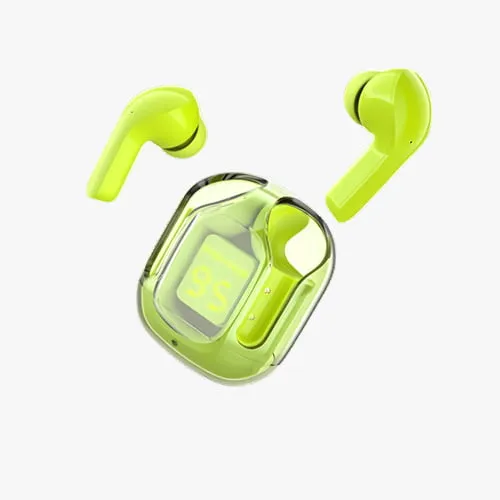 Air31 Earbuds Wireless Crystal Transparent Body | Air 31 Bluetooth Ear Bud Tws Wireless Bluetooth 5.3 Without Pouch (random Color)