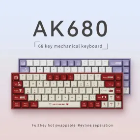 AK680 Compact Hot Swap Mechanical Gaming Keyboard