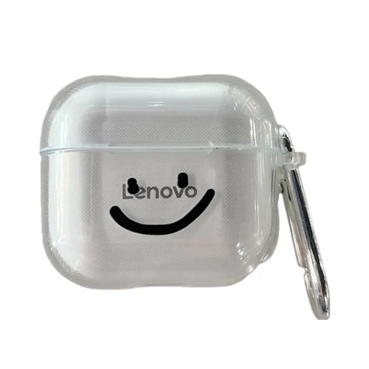 Anymob Earphone Case Big Smile For Lenovo LP5 TWS Headphone Case Protective Charging Box