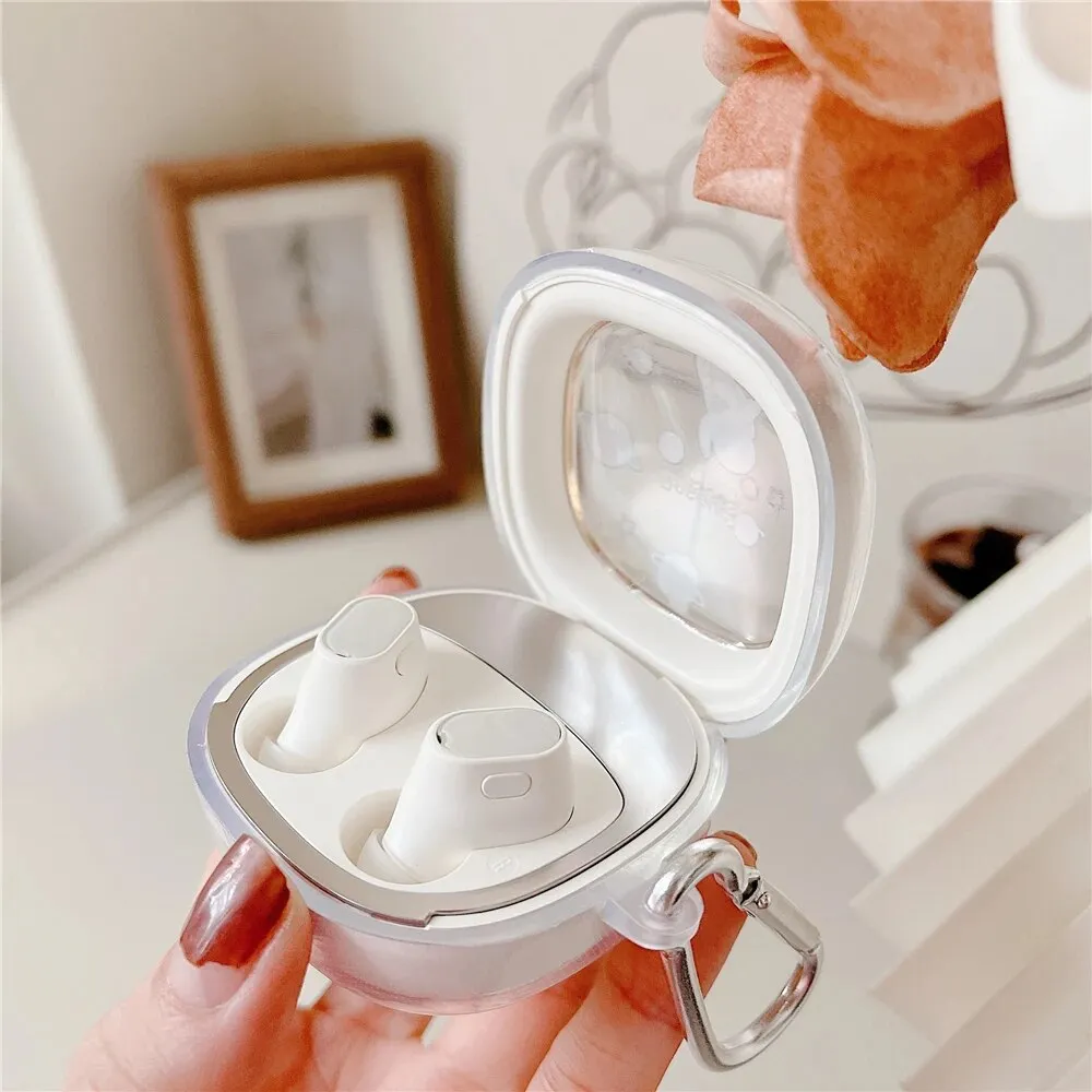 Anymob Earphone Case Big Smile For Redmi Buds 4 Soft Protective Earphone Case Charging Box Shell