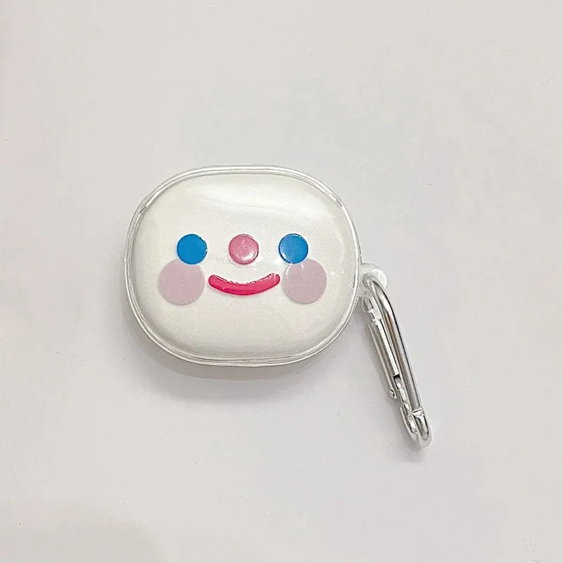 Anymob Earphone Case Clown Smile For Redmi Buds 4 Soft Protective Earphone Case Charging Box Shell