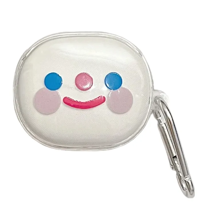 Anymob Earphone Case Clown Smile For Redmi Buds 4 Soft Protective Earphone Case Charging Box Shell