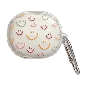 Anymob Earphone Case Colored Big Smiles For Redmi Buds 4 Soft Protective Earphone Case Charging Box Shell