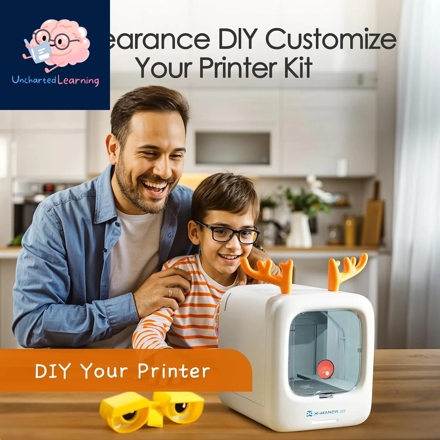 AOSEED 3D Printer for Kids & Beginners – One-Click Printing,