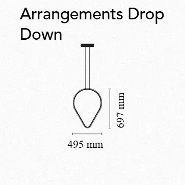 Arrangements Suspension Lamp