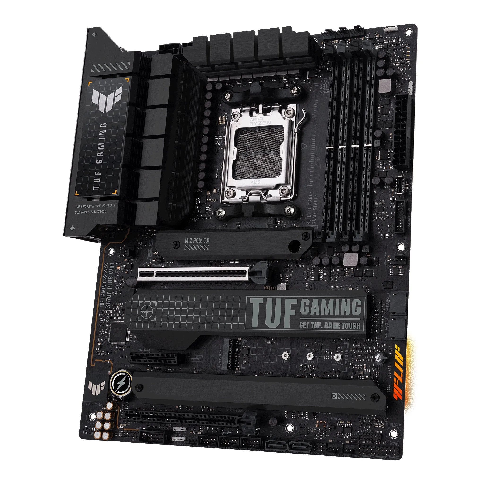 ASUS TUF GAMING X670E-PLUS WIFI AMD AM5 ATX Gaming Desktop Motherboard