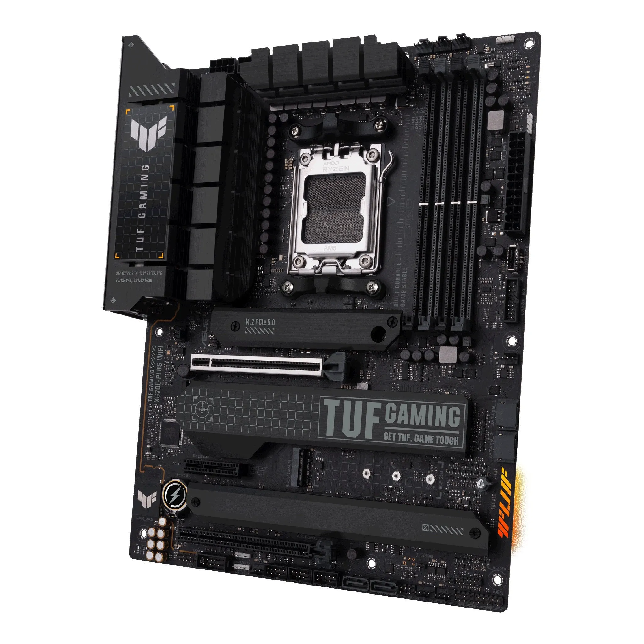 ASUS TUF GAMING X670E-PLUS WIFI AMD AM5 ATX Gaming Desktop Motherboard