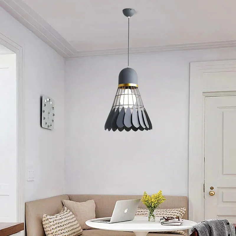 Badminton chandelier Minimalist modern Scandinavian restaurant lamp dining room lamp Creative personality bar study bedroom lamp