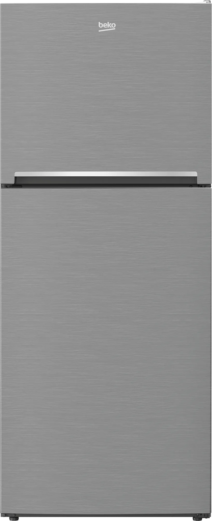Beko 28" Freezer Top Stainless Steel Refrigerator with Auto Ice Maker and Everfresh