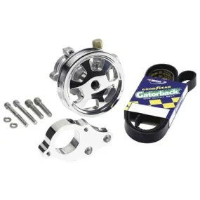 Billet Specialties Tru Trac Serpentine Power Steering Add-On Kits 14730