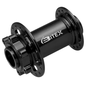 Bitex MTF15/20 12mm Thru Disc Brake Front Hub (Black)